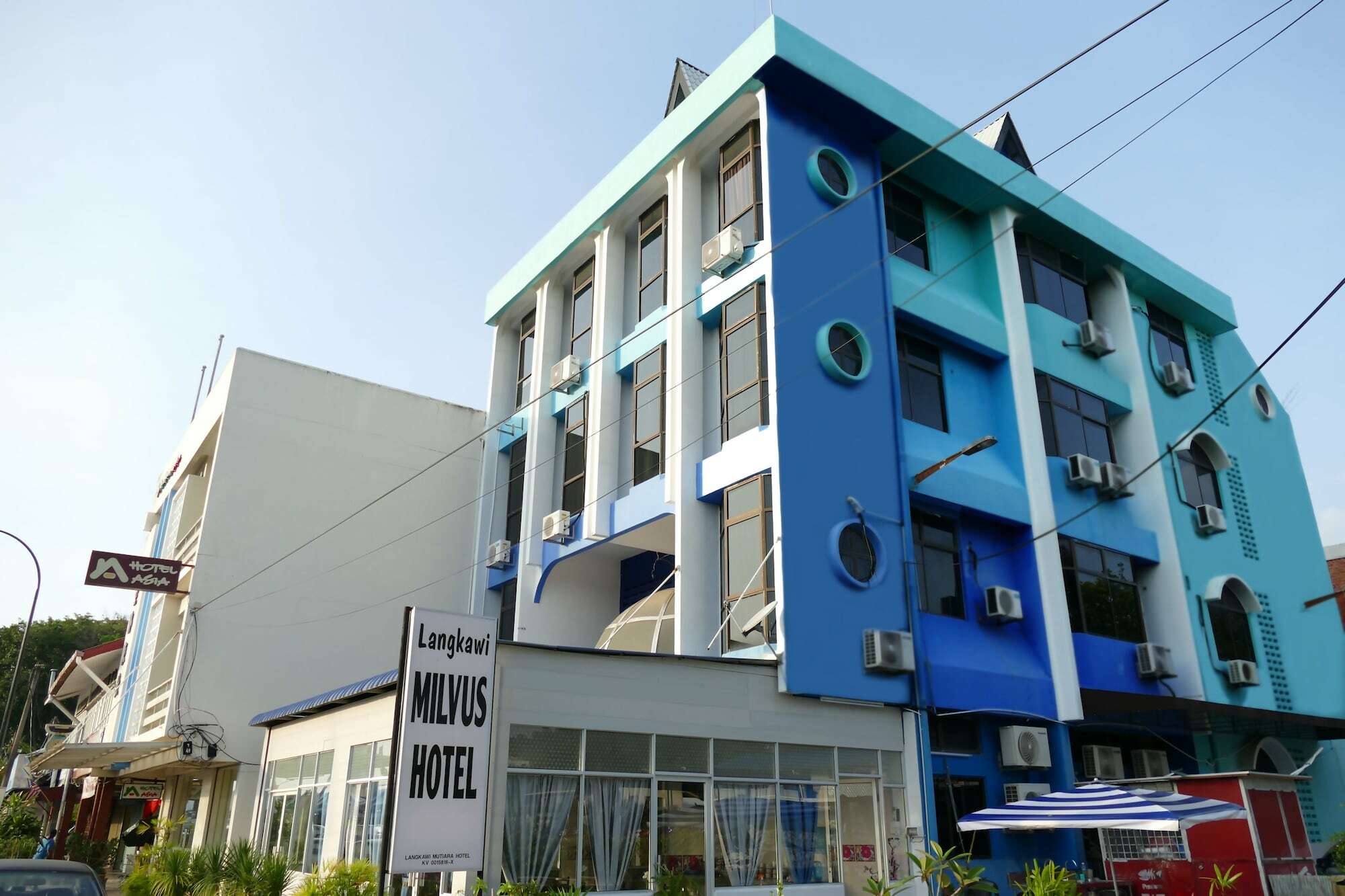Milvus Hotel Kuah Exteriör bild